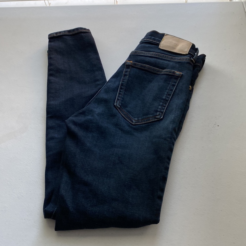 EVERLANE High-Rise slim‎ straight Cigarette Jeans 23